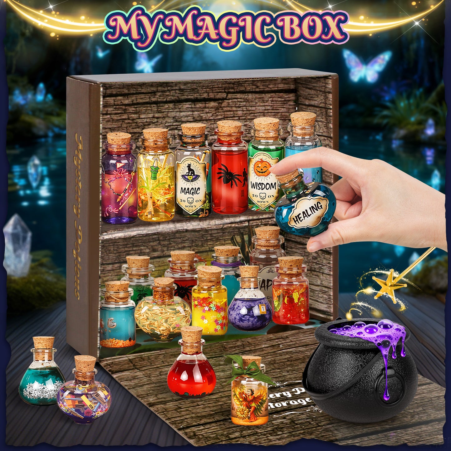 UUSUOO Magic Potions Craft Kit, 85 Piece