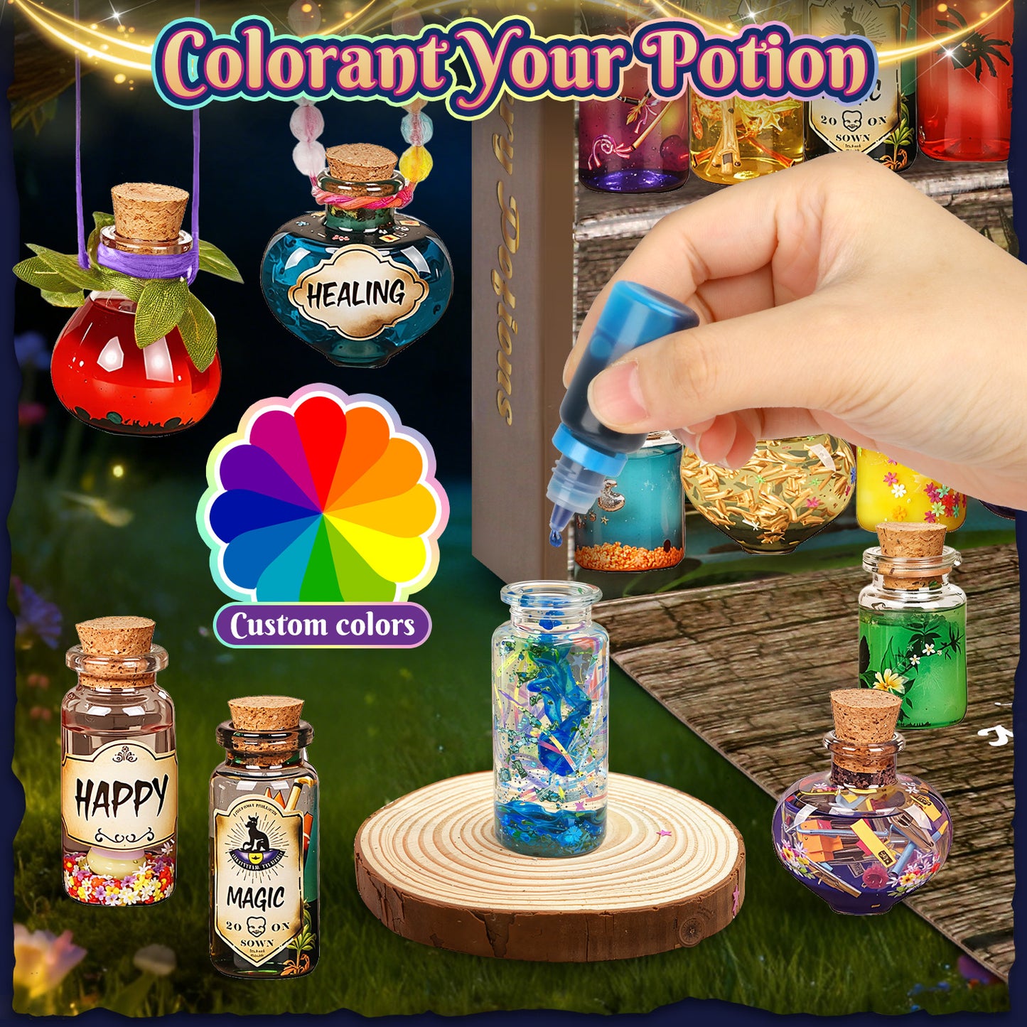 UUSUOO Magic Potions Craft Kit, 85 Piece